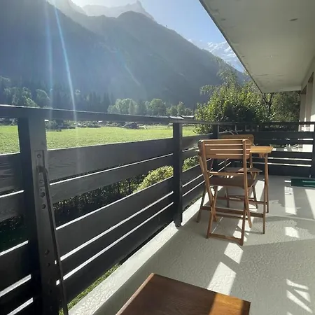 Residence Bois Du Bouchet, Appartement Vue Montagne, Calme, Parking Gratuit, Proche Centre Chamonix Buitenkant foto
