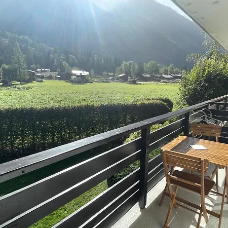 Residence Bois Du Bouchet, Appartement Vue Montagne, Calme, Parking Gratuit, Proche Centre Chamonix Buitenkant foto
